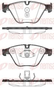 Колодки тормозов. передн. 5 touring (f11) 535 и 10-17