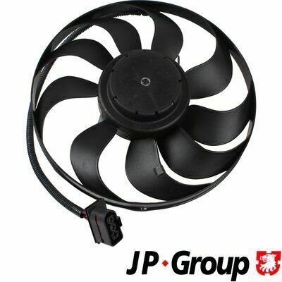 Вентилятор радіатора Octavia/Golf IV (220/60W/290mm/+AC) Вентилятор радіатора Octavia/Golf IV (220/60W/290mm/+AC)