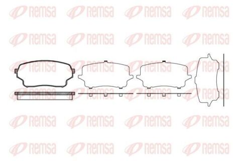 Тормозные колодки передн. grand vitara i (ft, ht) 2.0 hdi 110 16v 4x4 (sq420d, td83v) 01-05