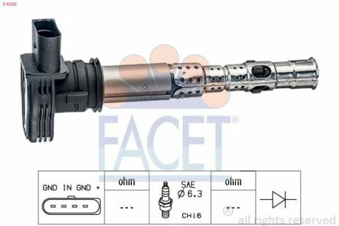 Катушка зажигания A4/A6/Q3 04-1.8-2.0 FSI