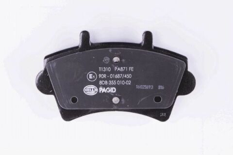 Гальмівні колодки перед Master/Movano 00- (R16) Гальмівні колодки перед Master/Movano 00- (R16)
