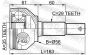 ШРКШ (ШРУС) наружный 35x56x29 NISSAN X-TRAIL II (T31) 2.0 07-13, фото 2 - интернет-магазин Auto-Mechanic