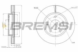 Тормозной диск перед. Lancer VII/VIII 03- (276x26) (замена на CD7599V) Тормозной диск перед. Lancer VII/VIII 03- (276x26) (замена на CD7599V)