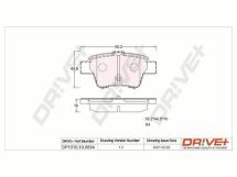 Комплект гальмівних накладок, дискове гальмо
