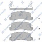 Колодки тормозные дисковые