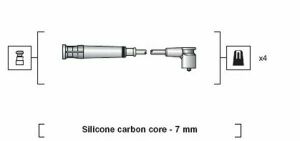 MAGNETI MARELLI Высоковольтные провода BMW 3 E36 1.6