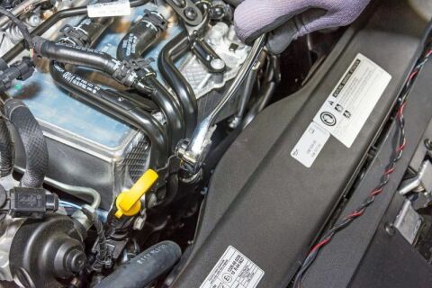 Набір наскрізних плоских торцевих головок з тріскачкою 3/8" 18 од. (хромовані)