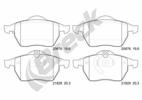 Колодки тормозные (передние) Opel Astra G/Vectra B 92-