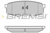 Тормозные колодки зад. Toyota Land Cruiser 08-(advics) Тормозные колодки зад. Toyota Land Cruiser 08-(advics)