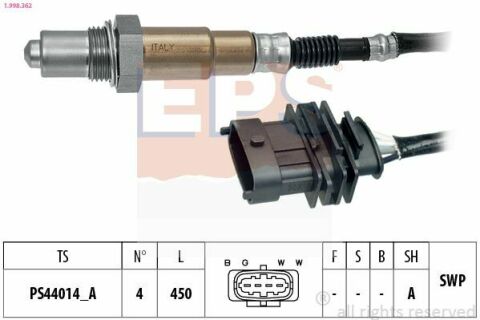 Лямда-зонд astra j 1.4