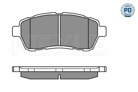 Колодки тормозные (передние) Ford Fiesta 08-(TRW)