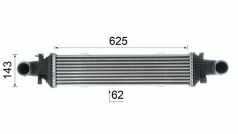 Интеркуллер MB C-CL. (W204)