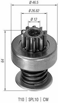 MARELLI MARELLI Блок (z=10) FORD Escort, Fiesta, Orion