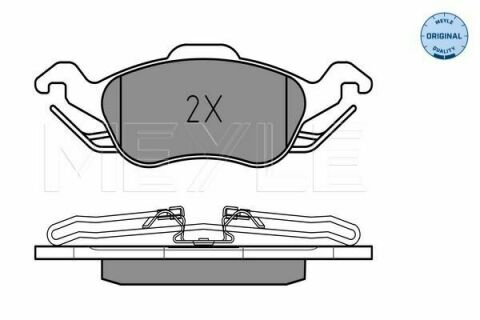 Колодки тормозные (передние) Ford Focus 98-05 Колодки тормозные (передние) Ford Focus 98-05