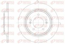 Диск гальмівній задніceed 18-, hyundai