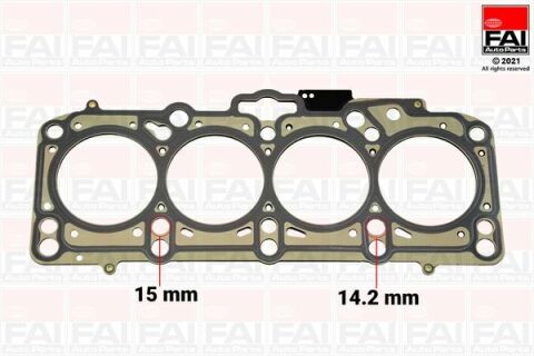 FAI VW Прокладка ГБЦ Audi A3,A4,A6,Caddy III,Golf IV,V,T5,Passat,Touran,Skoda 1.9TDI 98-