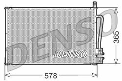 Радиатор кондиционера FORD Fiesta 02-09, Fusion 02-12; MAZDA 2 DY 03-07 Радиатор кондиционера FORD Fiesta 02-09, Fusion 02-12; MAZDA 2 DY 03-07
