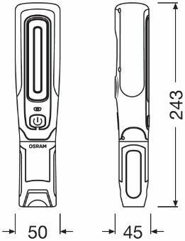 Ліхтар світлодіодний Osram LEDinspect TWIST250