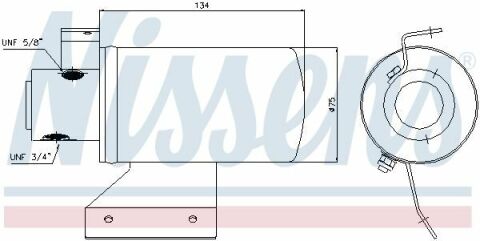 Осушитель VW PASSAT(93-)1.6 i(+)[OE 3A0.820.191]