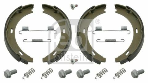 Колодки ручного тормоза (с установ. к-том) W124/201 Колодки ручного тормоза (с установ. к-том) W124/201