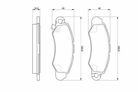 Гальмівні колодки дискові