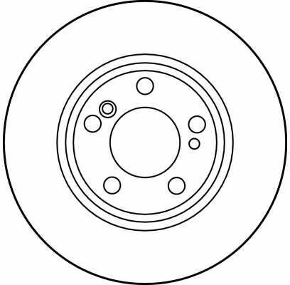DF2757  TRW - Гальмівний диск