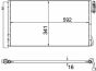 Радиатор кондиционера BMW 3 (E90/E91)/X1 (E84)/1.6-3.0D 04-16, фото 8 - интернет-магазин Auto-Mechanic