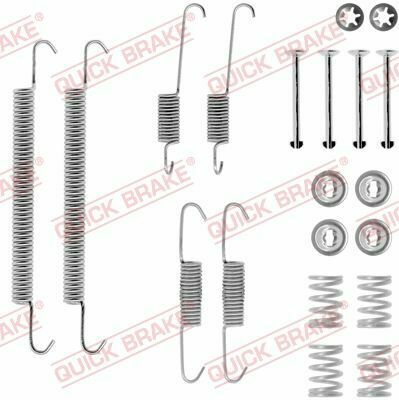 Комплект пружинок колодок ручника BMW 3(E36)/5(E39) 91-03