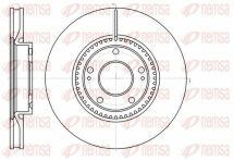 Диск тормозной передниеtucson,ix35,kia