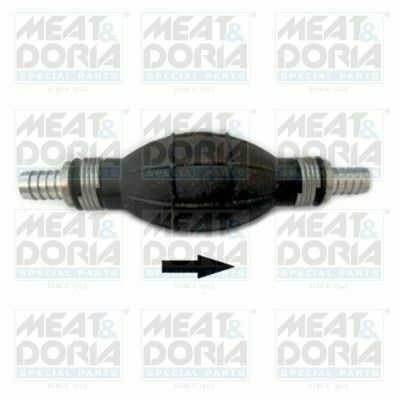 MEATDORIA Насос ("груша") ручного підкачування палива прямий d=12mm/d=12mm