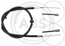 Трос ручного тормоза зад. Kangoo 4x4 01-Л=Пр. (1525/1235) Трос ручного тормоза зад. Kangoo 4x4 01-Л=Пр. (1525/1235)