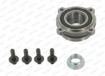 Маточина колеса, з елементами монтажу