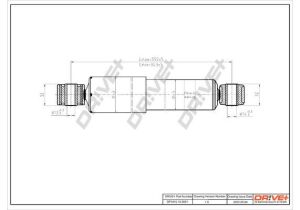 Амортизатор (передний) Citroen Nemo/Peugeot Bipper 08-(R) (Газ)