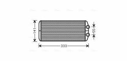 Радіатор опалення Berlingo, C4 Grand Picasso, Peugeot Partner 08- CITROEN Радіатор опалення Berlingo, C4 Grand Picasso, Peugeot Partner 08- CITROEN