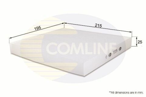 EKF188 Comline - Фильтр салона (аналог WP9186/LA158)