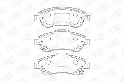 Тормозные колодки передние CR-V 07- HONDA