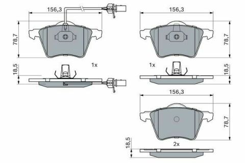 Колодки гальмівні (передні) Seat Alhambra/VW Sharan 1.8-1.9TDI 95-10 (Ate) (18.5x156.3x78.7) Колодки гальмівні (передні) Seat Alhambra/VW Sharan 1.8-1.9TDI 95-10 (Ate) (18.5x156.3x78.7)