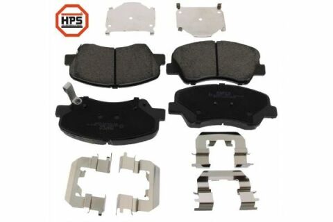 Комплект гальмівних накладок, дискове гальмо Комплект гальмівних накладок, дискове гальмо