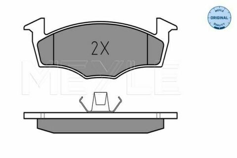 Колодки тормозные (передние) Skoda Fabia/VW Polo 1.0-2.0 00-14 (с датчиком)