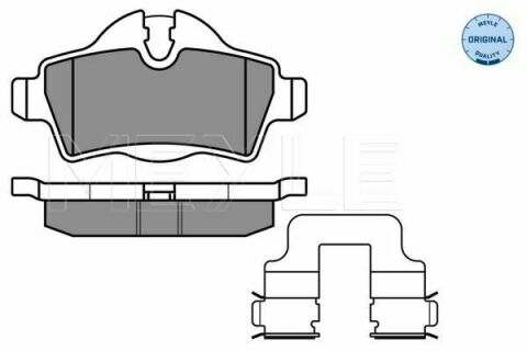 Колодки гальмівні (задні) Mini (R50/R53/R56)/Roadster (R59)/Clubman (R55) 06-06