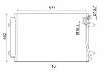 Радиатор кондиционера