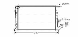 CITROEN Радіатор охолодження Evasion, Jumpy, Fiat Scudo, Peugeot 806, Exp1.9TD/2.0HDI