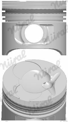 Поршня 89.0 +0.50mm OM601-602