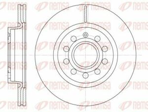 Диск гальмівний перед.(вентил.) AUDI A3 03-VW Golf V, Caddy 04- (280*22)