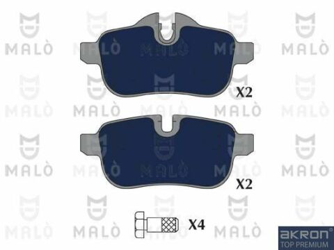 Комплект тормозных колодок, дисковый тормоз