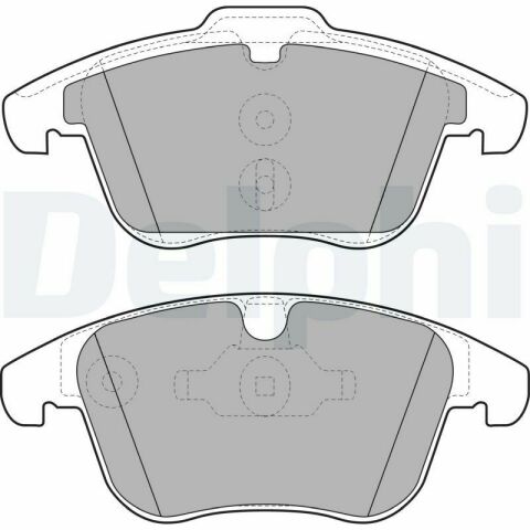 Колодки гальмівні (передні) Ford Mondeo/Galaxy/S-Max/Volvo XC70/V70/S80 07-16/V60/S60/Land Rover 11