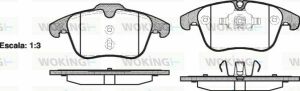 Гальмівні колодки пер. V60/S60/XC70/V70/S80/Discovery/Evoque/Freelander/Galaxy/Mondeo/S-Max 06-