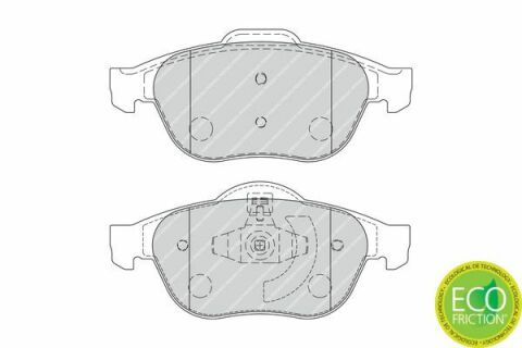 Колодки гальмівні (передні) Renault Scenic 03- (Teves)