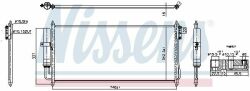 Радіатор кондиціонера (конденсатор) з осушувачем MAXIMA VI 3.5 06- NISSAN