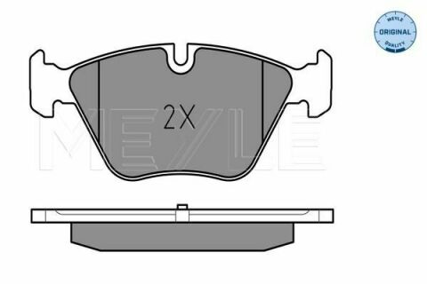 Колодки тормозные (передние) BMW 5 (E60/E61) 03-10